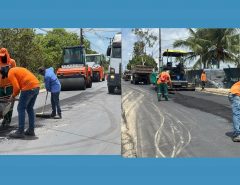 Prefeitura segue programa de pavimentação asfáltica em Bela Macaíba