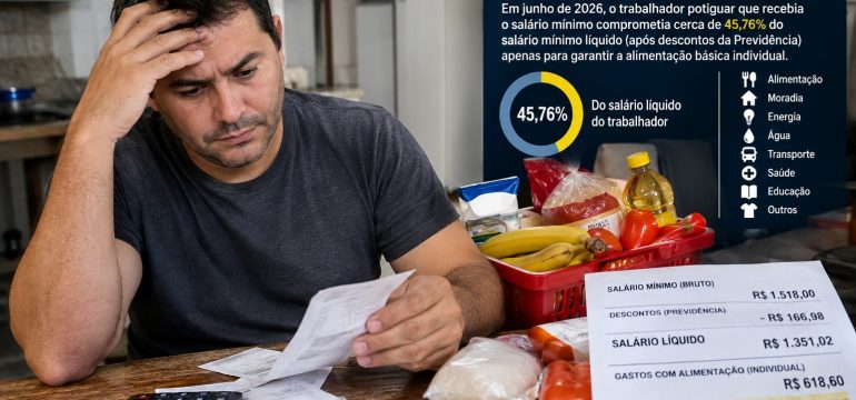Salário mínimo: quando trabalhar já não garante o básico
